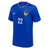 Camiseta de fútbol Francia T. Hernandez 22 1ª equipación Euro 2024
